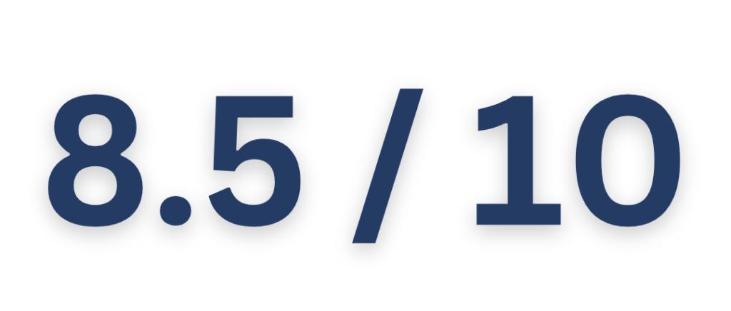 8.5/10 asiakkaista on tyytyväisiä Nordic C-Managementin tilitoimistopalveluihin asiakaskyselyn perusteella.